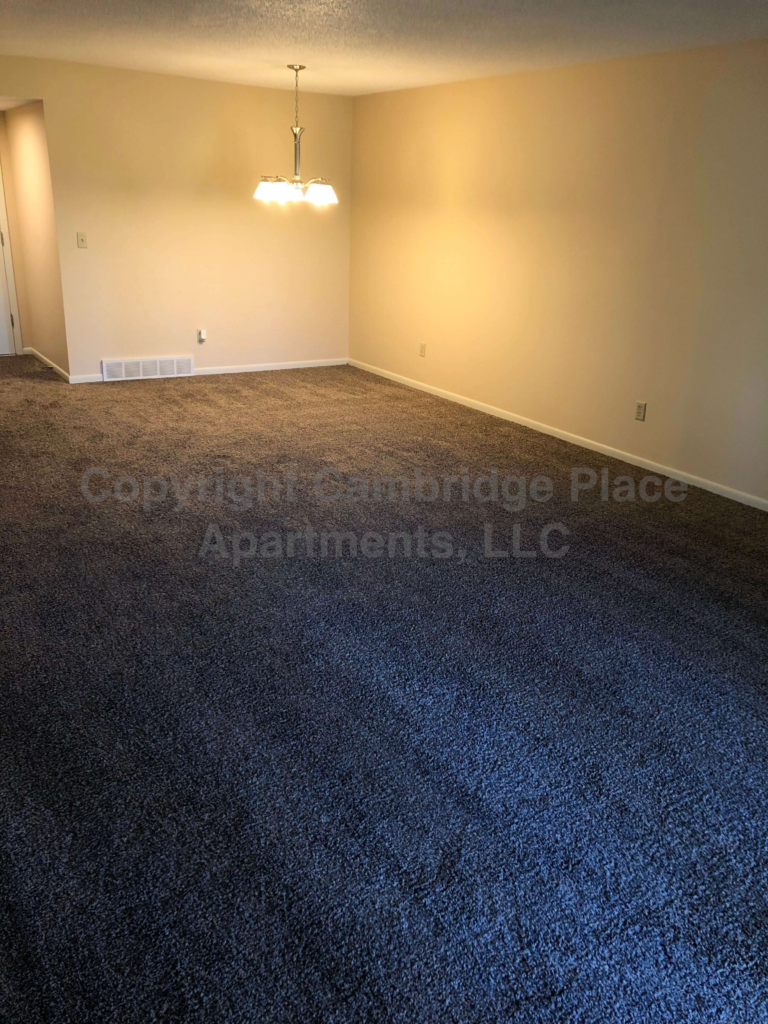 dining/living room, Cambridge Place Apartments, Iowa City